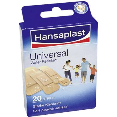 Hansaplast Universal Water resistant 20 ks
